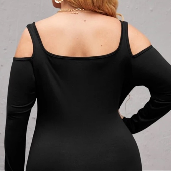 🔥2for$25🔥Cold shoulder body con dress - Picture 4 of 8